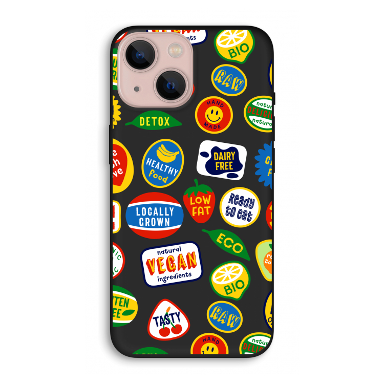 Fruitsticker: iPhone 13 Biologisch afbreekbaar hoesje