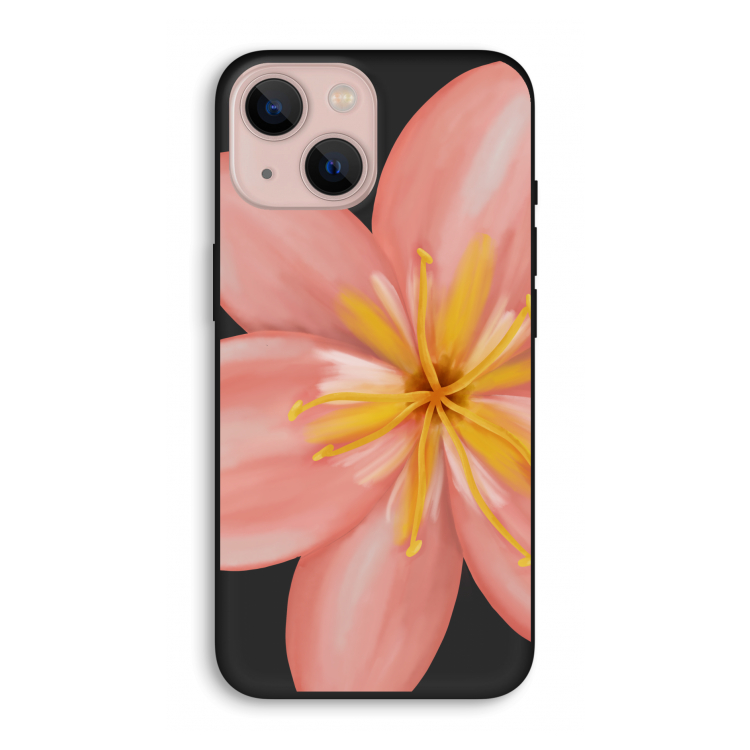 Pink Ellila Flower: iPhone 13 Biologisch afbreekbaar hoesje