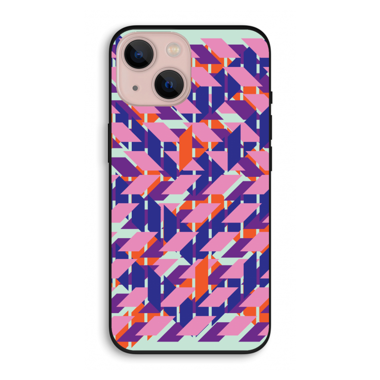 Skew Blush 3: iPhone 13 Biologisch afbreekbaar hoesje