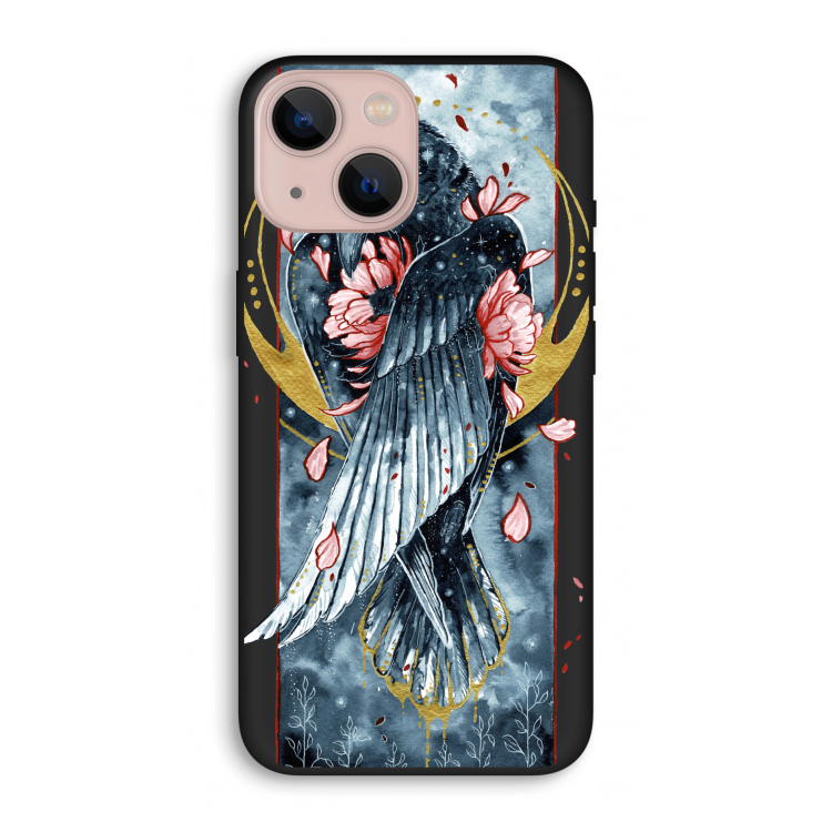 Golden Raven: iPhone 13 Biologisch afbreekbaar hoesje