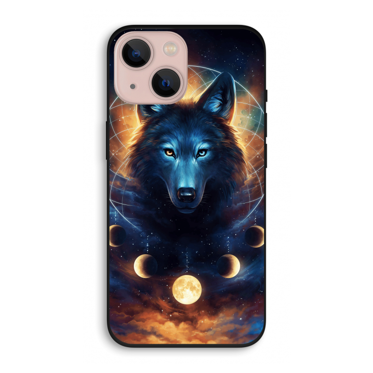 Wolf Dreamcatcher: iPhone 13 Biologisch afbreekbaar hoesje