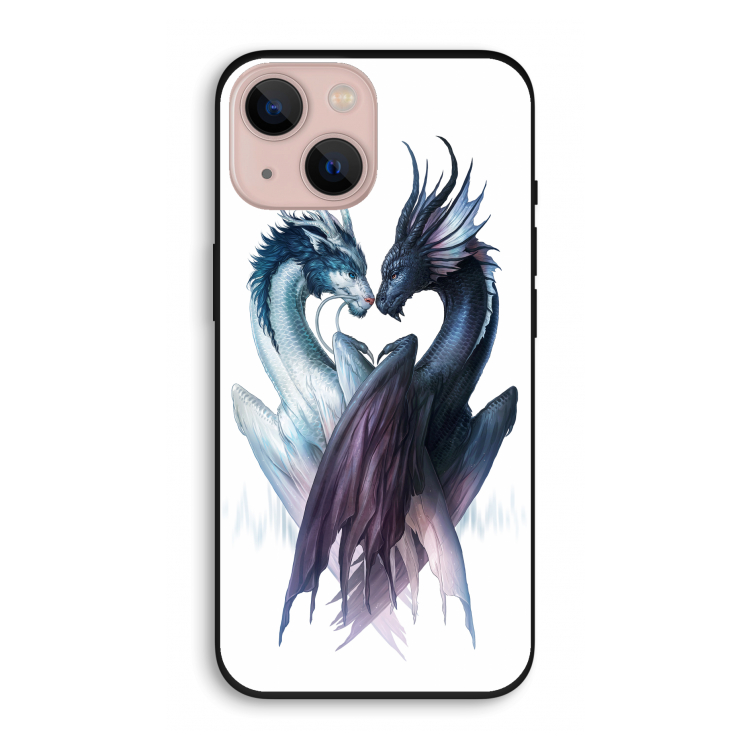 Yin Yang Dragons: iPhone 13 Biologisch afbreekbaar hoesje