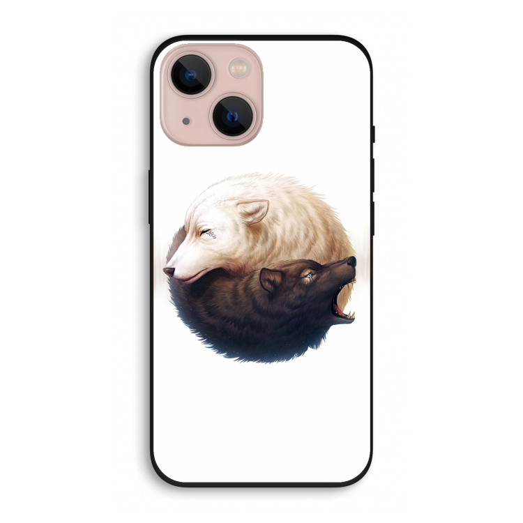 Yin Yang Wolves: iPhone 13 Biologisch afbreekbaar hoesje