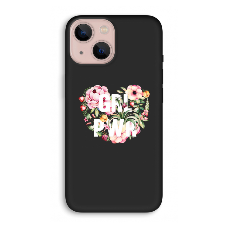 GRL PWR Flower: iPhone 13 Biologisch afbreekbaar hoesje