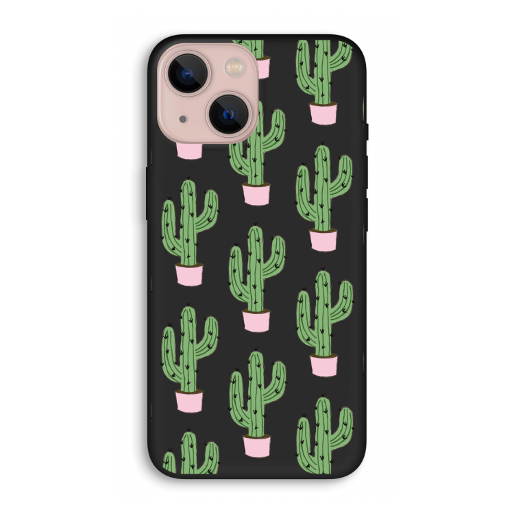 Cactus Lover: iPhone 13 Biologisch afbreekbaar hoesje