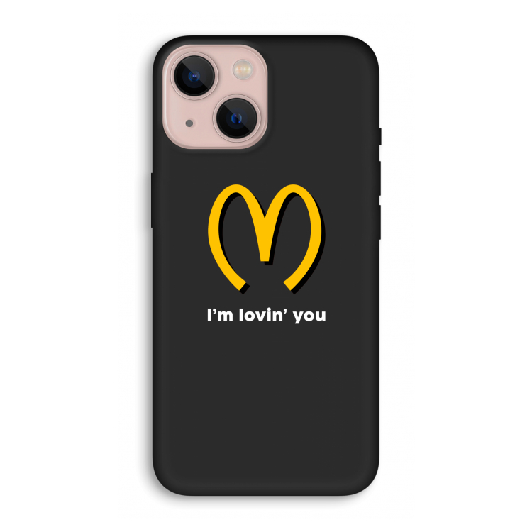 I'm lovin' you: iPhone 13 Biologisch afbreekbaar hoesje