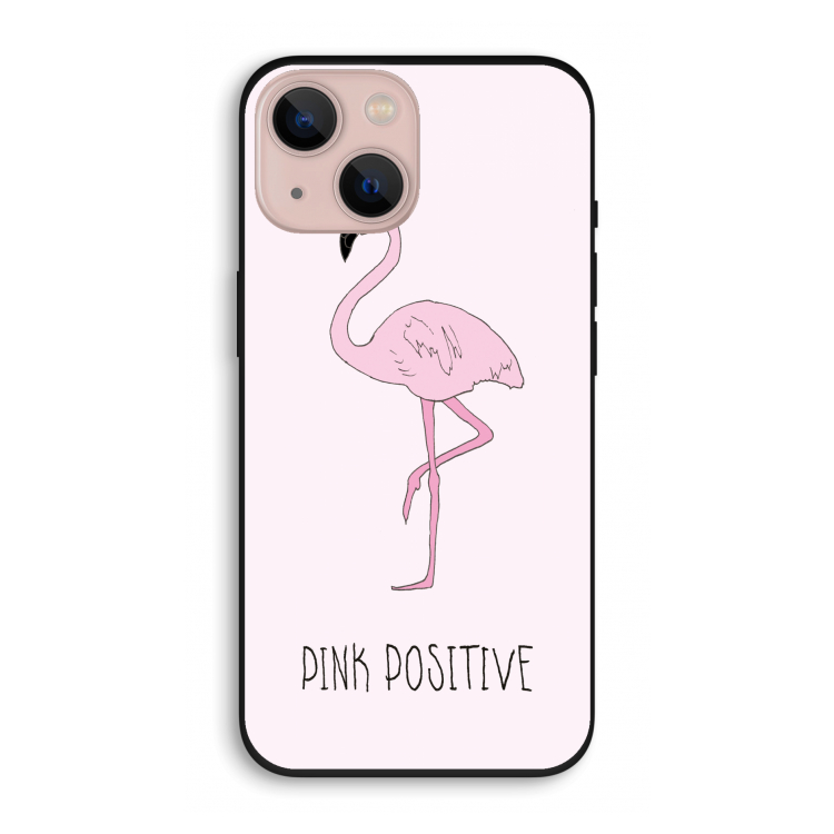 Pink positive: iPhone 13 Biologisch afbreekbaar hoesje