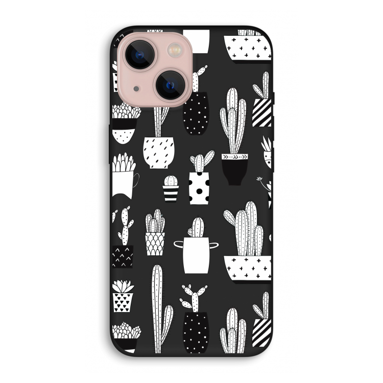 Cactusmotief: iPhone 13 Biologisch afbreekbaar hoesje