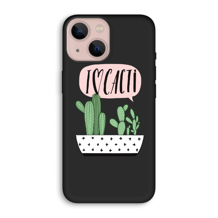 I love cacti: iPhone 13 Biologisch afbreekbaar hoesje