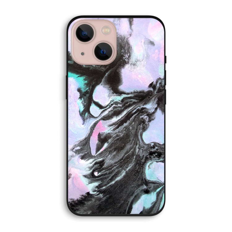 Pastel zwart: iPhone 13 Biologisch afbreekbaar hoesje