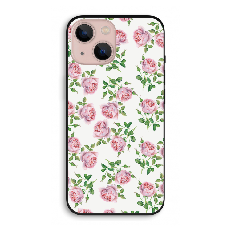 Kleine roosjes: iPhone 13 Biologisch afbreekbaar hoesje