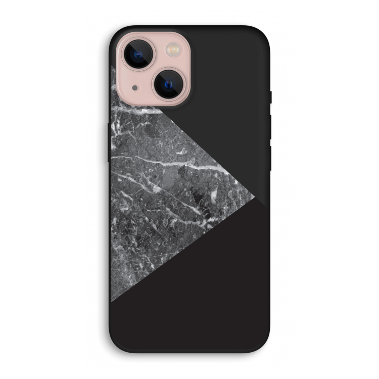 Combinatie marmer: iPhone 13 Biologisch afbreekbaar hoesje