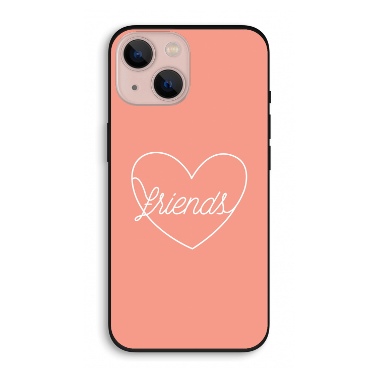 Friends heart: iPhone 13 Biologisch afbreekbaar hoesje
