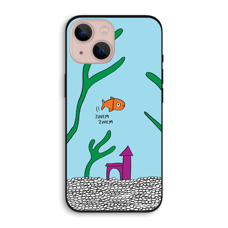 Aquarium: iPhone 13 Biologisch afbreekbaar hoesje