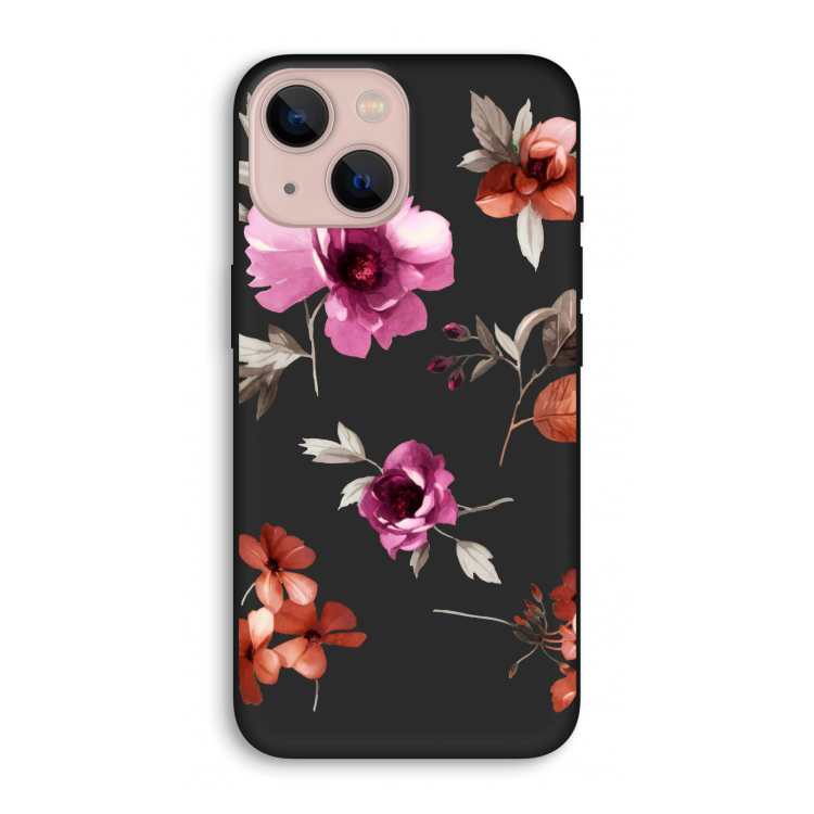 Geschilderde bloemen: iPhone 13 Biologisch afbreekbaar hoesje