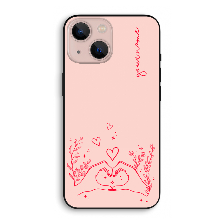Love is in the air: iPhone 13 mini Biologisch afbreekbaar hoesje