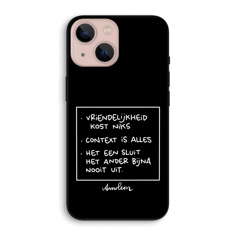 Mijn Motto's: iPhone 13 mini Biologisch afbreekbaar hoesje