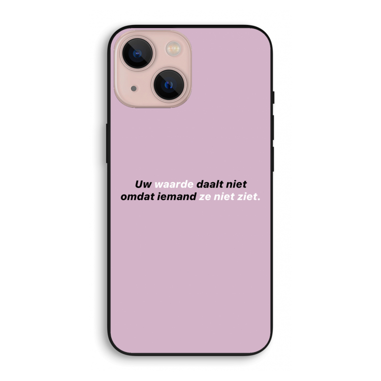 uw waarde daalt niet: iPhone 13 mini Biologisch afbreekbaar hoesje