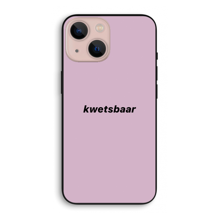kwetsbaar: iPhone 13 mini Biologisch afbreekbaar hoesje