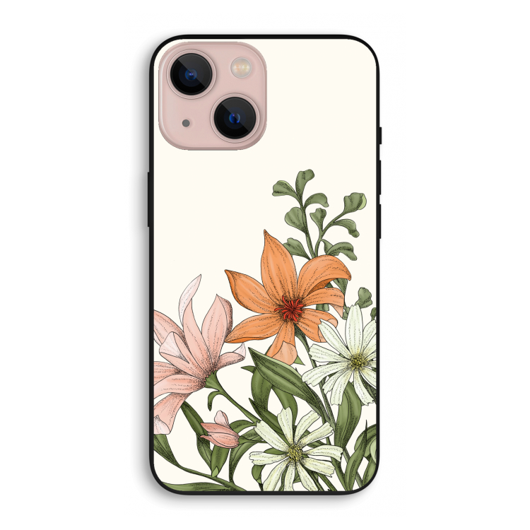 Floral bouquet: iPhone 13 mini Biologisch afbreekbaar hoesje