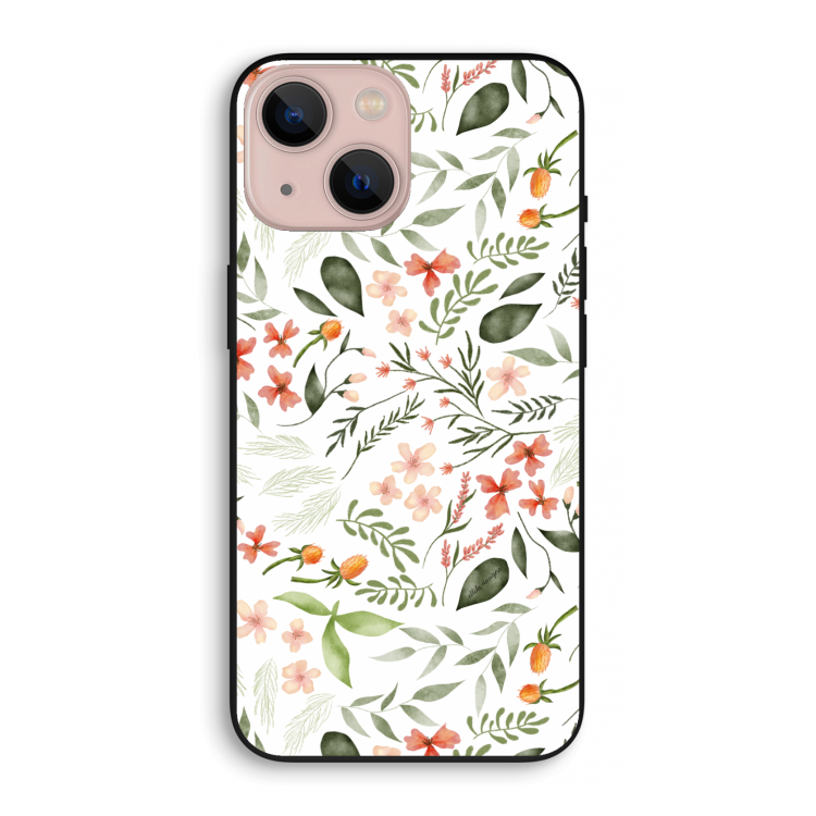 Sweet little flowers: iPhone 13 mini Biologisch afbreekbaar hoesje