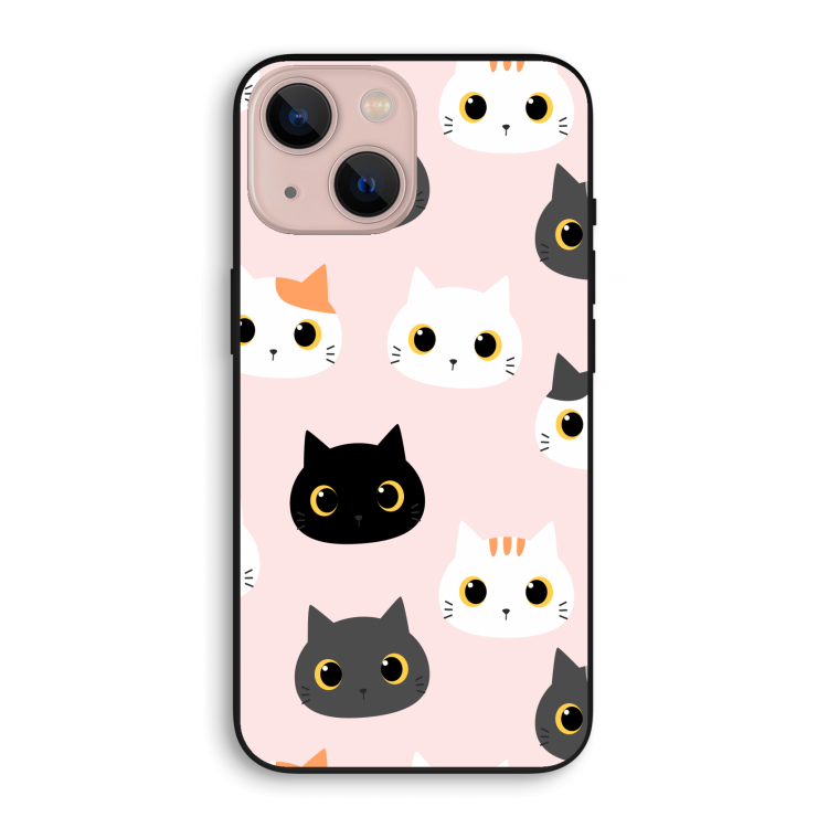 Katten: iPhone 13 mini Biologisch afbreekbaar hoesje