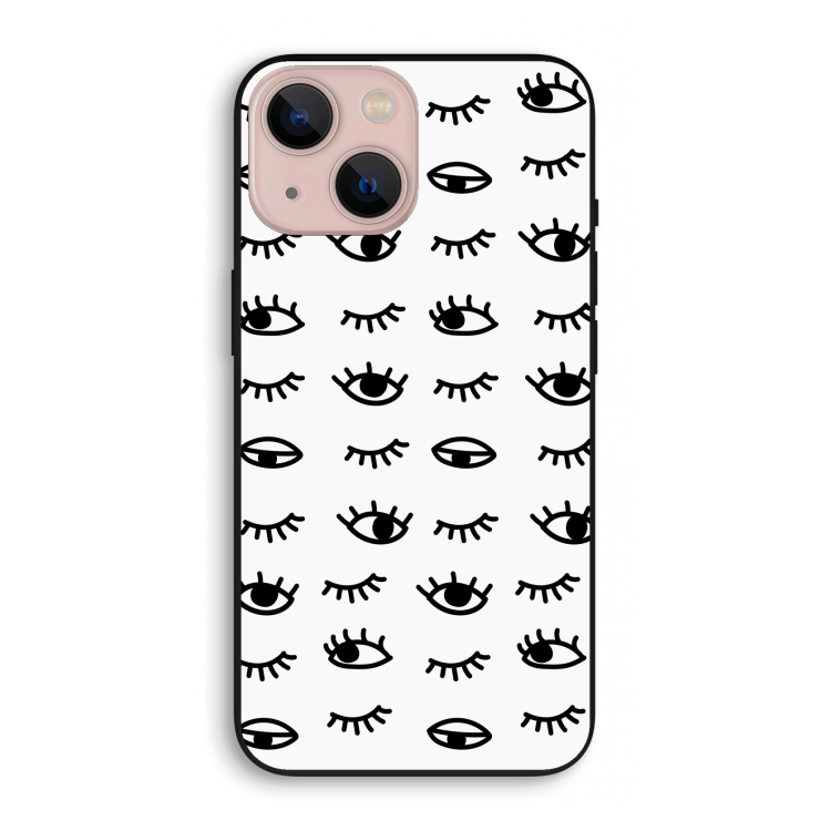 Eye pattern #2: iPhone 13 mini Biologisch afbreekbaar hoesje