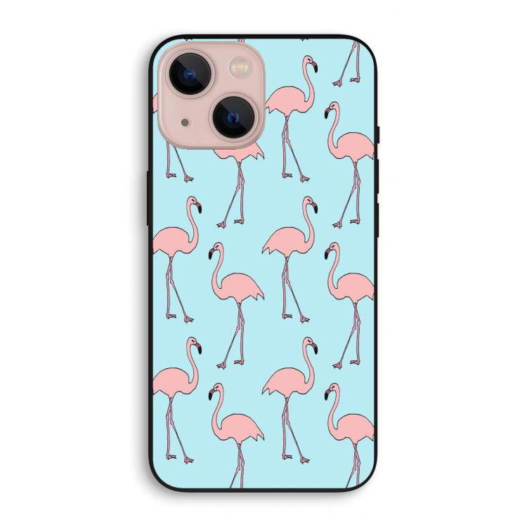Anything Flamingoes: iPhone 13 mini Biologisch afbreekbaar hoesje