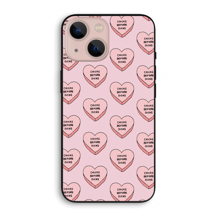 Chicks before dicks: iPhone 13 mini Biologisch afbreekbaar hoesje