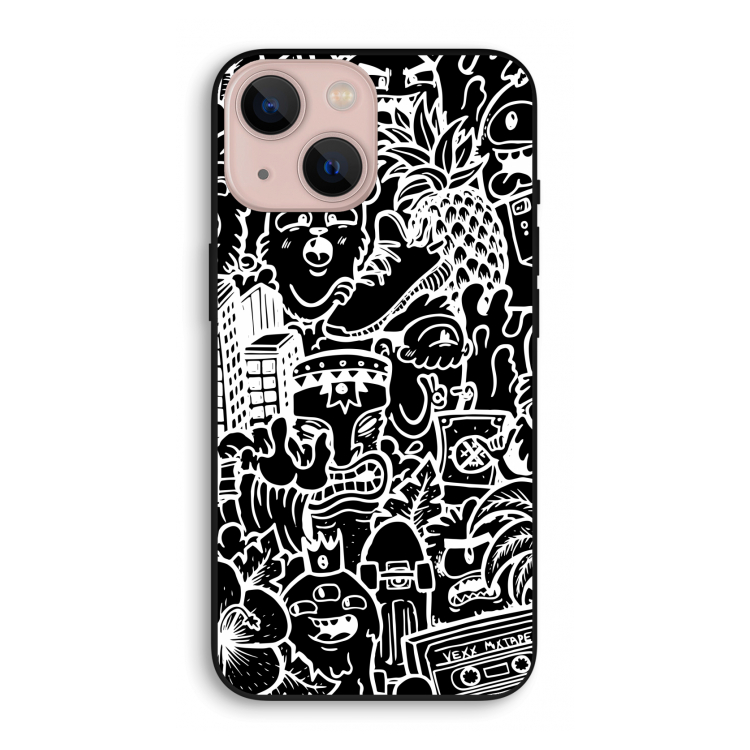 Vexx Black Mixtape: iPhone 13 mini Biologisch afbreekbaar hoesje