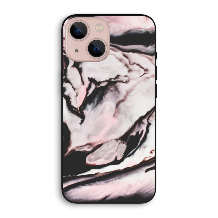 Roze stroom: iPhone 13 mini Biologisch afbreekbaar hoesje