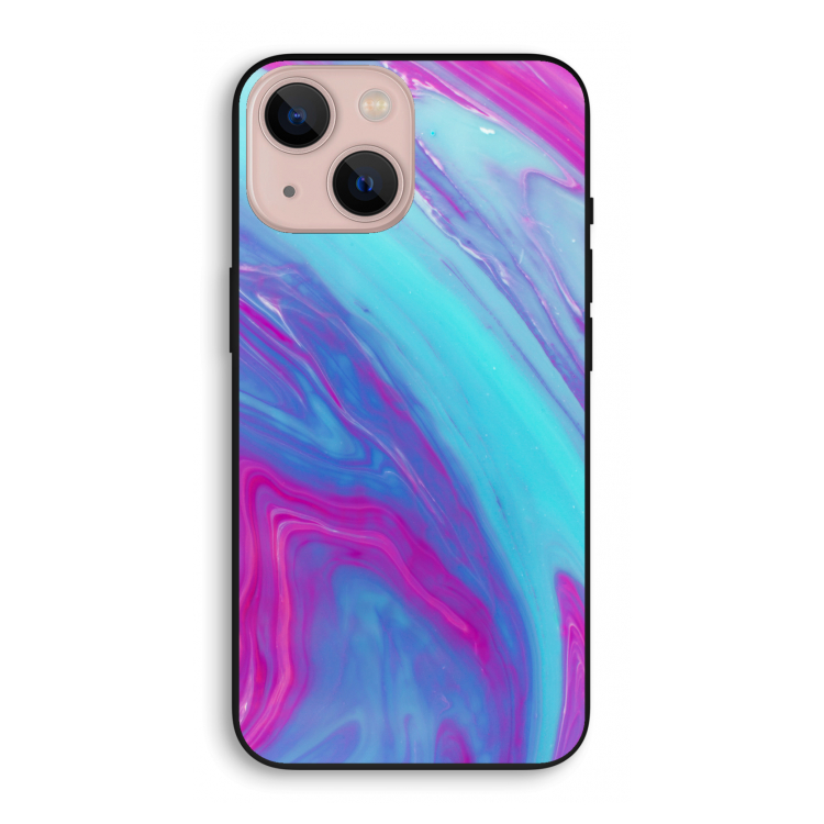 Zweverige regenboog: iPhone 13 mini Biologisch afbreekbaar hoesje