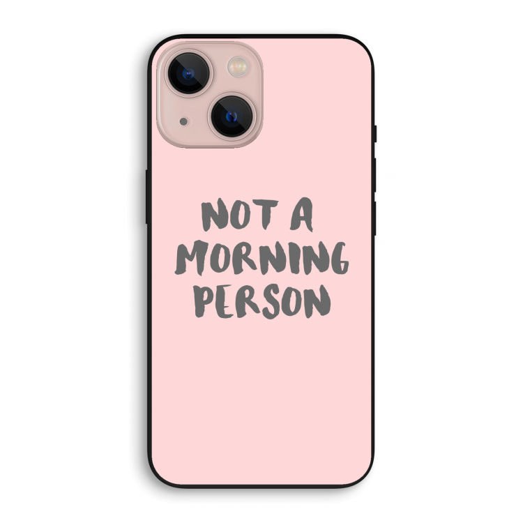 Morning person: iPhone 13 mini Biologisch afbreekbaar hoesje