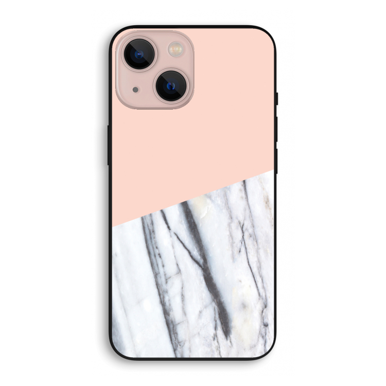 A touch of peach: iPhone 13 mini Biologisch afbreekbaar hoesje