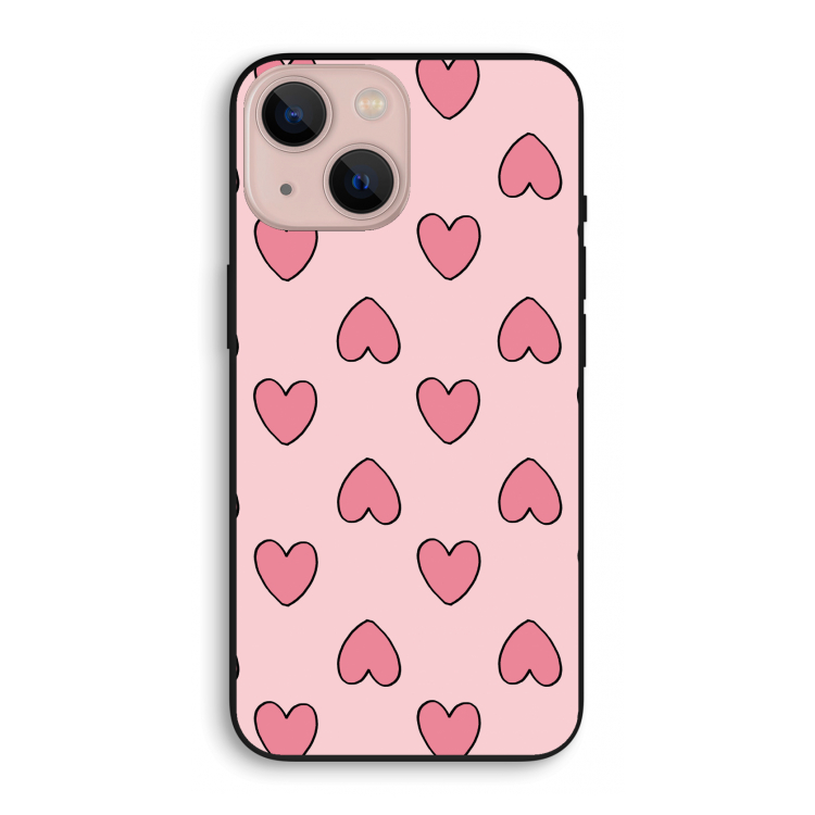 Ondersteboven verliefd: iPhone 13 mini Biologisch afbreekbaar hoesje