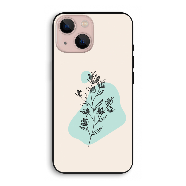 Violets are blue: iPhone 13 mini Biologisch afbreekbaar hoesje