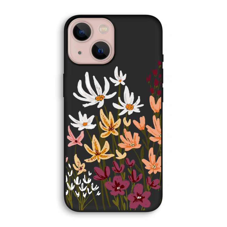 Painted wildflowers: iPhone 13 mini Biologisch afbreekbaar hoesje