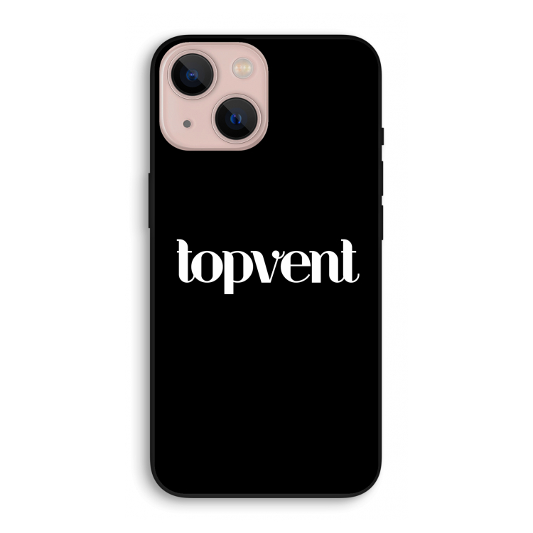 Topvent Zwart: iPhone 13 mini Biologisch afbreekbaar hoesje
