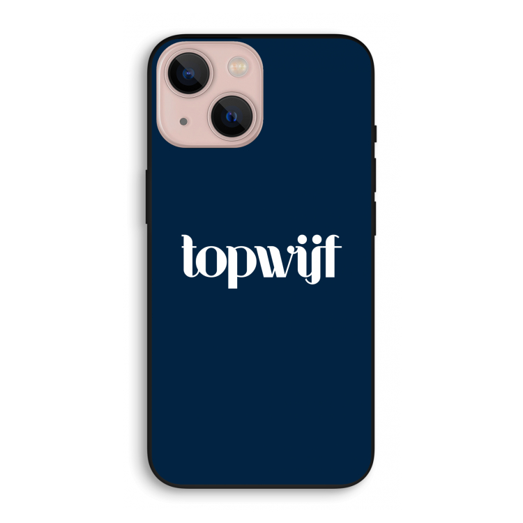 Topwijf Navy: iPhone 13 mini Biologisch afbreekbaar hoesje