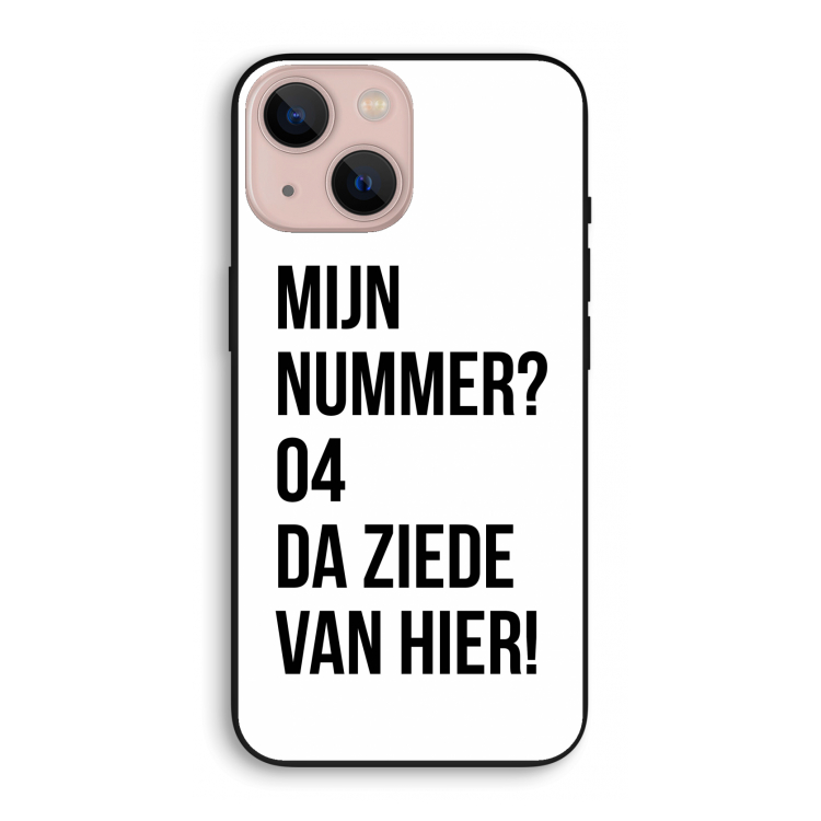Da ziede van hier: iPhone 13 mini Biologisch afbreekbaar hoesje