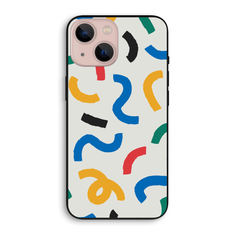Illustratieve pop 2: iPhone 13 mini Biologisch afbreekbaar hoesje
