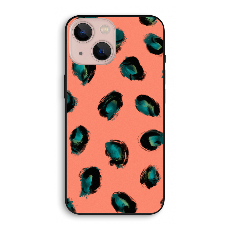 Pink Cheetah: iPhone 13 mini Biologisch afbreekbaar hoesje