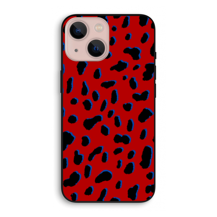 Red Leopard: iPhone 13 mini Biologisch afbreekbaar hoesje