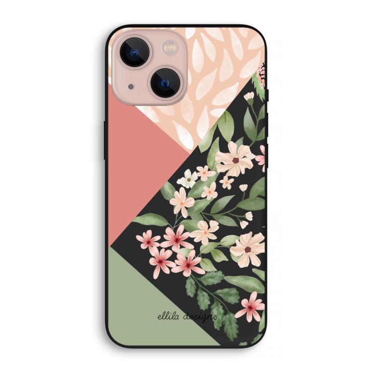 Sweet heaven geometrics: iPhone 13 mini Biologisch afbreekbaar hoesje
