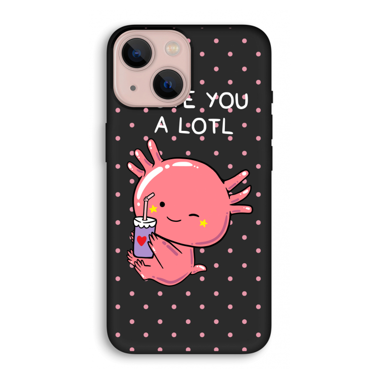 Love You A Lotl: iPhone 13 mini Biologisch afbreekbaar hoesje
