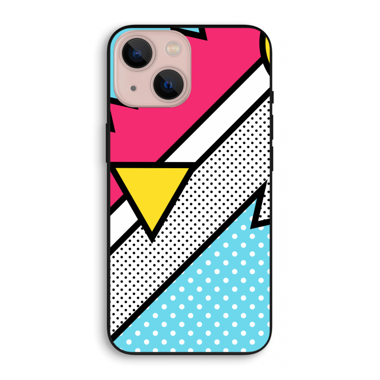 Pop Art #3: iPhone 13 mini Biologisch afbreekbaar hoesje