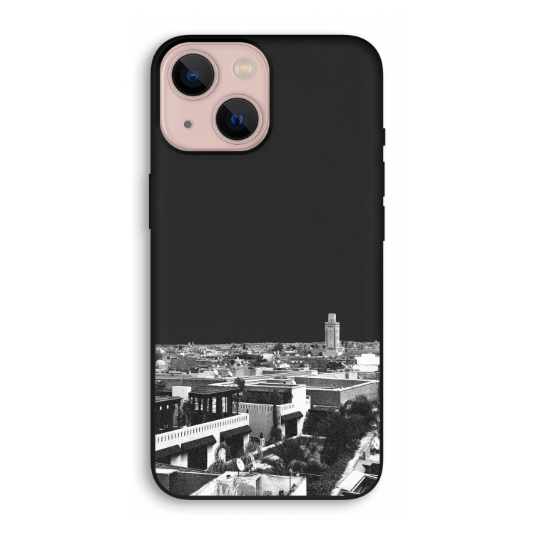 Marrakech Skyline : iPhone 13 mini Biologisch afbreekbaar hoesje