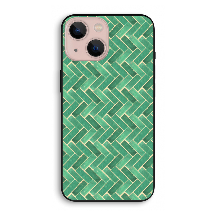 Moroccan tiles 2: iPhone 13 mini Biologisch afbreekbaar hoesje