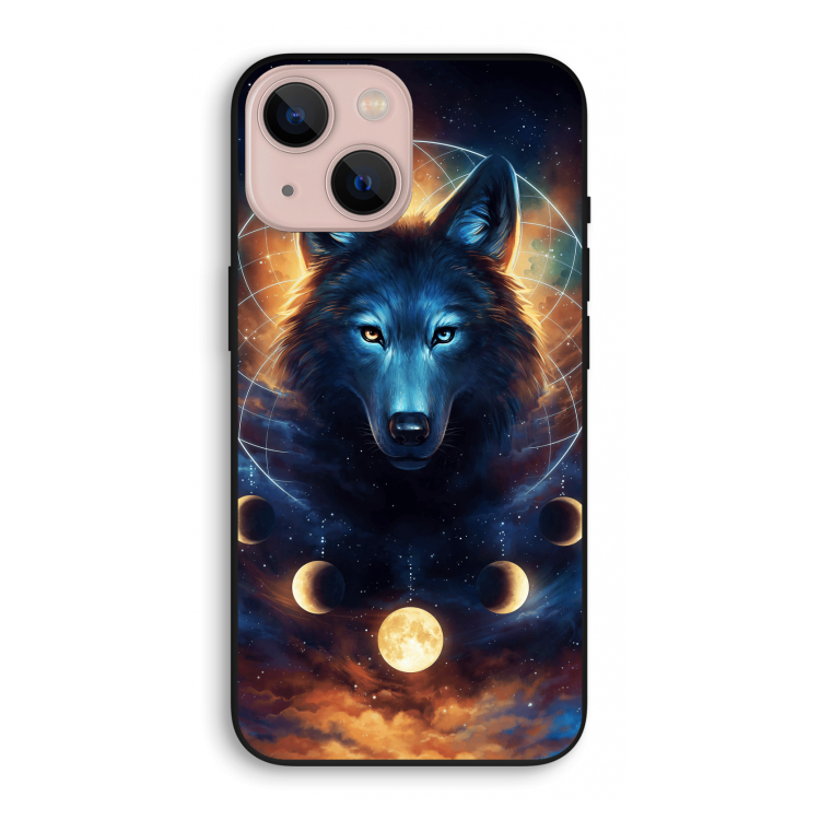 Wolf Dreamcatcher: iPhone 13 mini Biologisch afbreekbaar hoesje