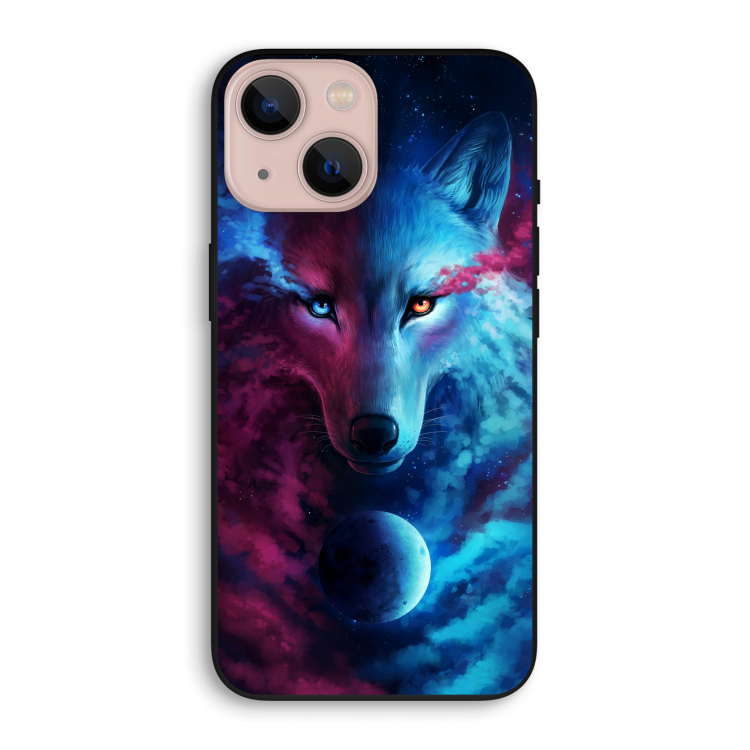 Where Light And Dark Meet: iPhone 13 mini Biologisch afbreekbaar hoesje